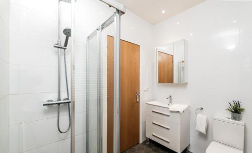 Kúpeľňa v ubytovaní Maka beach apartment v