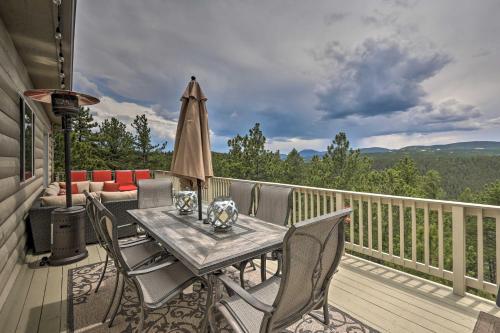 Upscale Mountain-View Manor with Deluxe Deck!