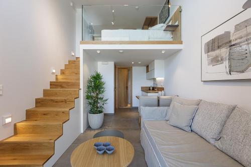 Posezení v ubytování North Coast Seaside Suites