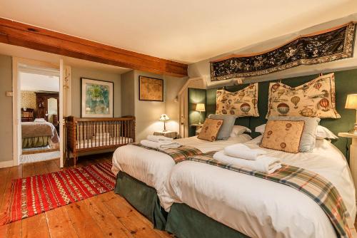 מיטה או מיטות בחדר ב-Cossington Park Estate