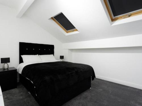 Krevet ili kreveti u jedinici u objektu Live in Leeds Grange Apartments