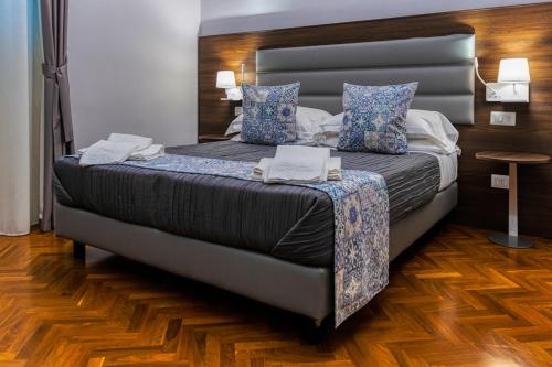 Cama o camas de una habitación en Re Vittorio De Luxe