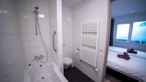 Koupelna v ubytování Appartement de Heek