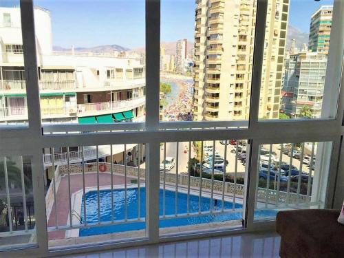 Vista de la piscina Apartment Alcalde Manuel Català Luxury o alrededores
