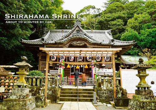 別荘の近くにある観光名所
