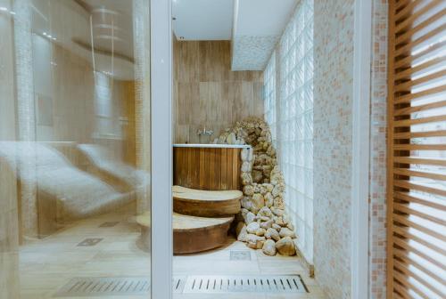 Ένα μπάνιο στο Medical and Spa Centre Merkur