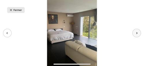 Villa moderne avec piscine, front de mer