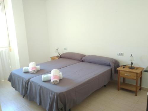 Posteľ alebo postele v izbe v ubytovaní Apartamento Denia - Las Marinas