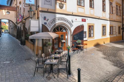 Budova, kde se hotel nachází