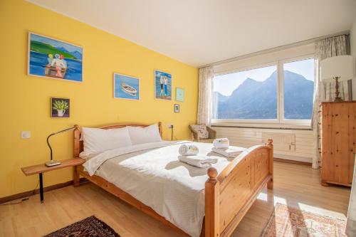 Postel nebo postele na pokoji v ubytování Linda 7 by Arosa Holiday