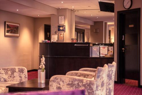 The lobby or reception area at The Briar Court Hotel 