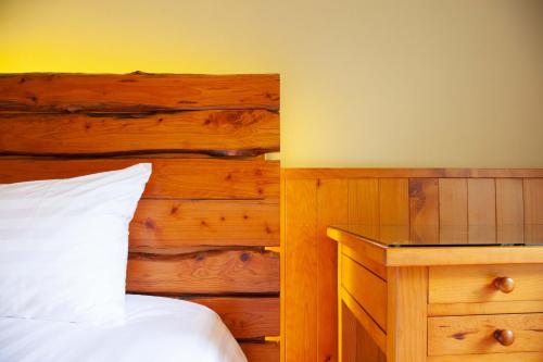 Cama o camas de una habitación en Hinoki House