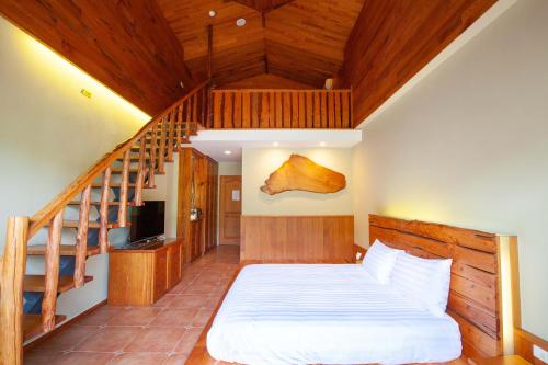 Cama o camas de una habitación en Hinoki House