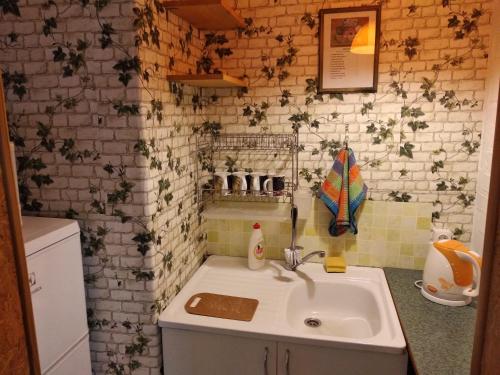 Koupelna v ubytování Tartu Student Home
