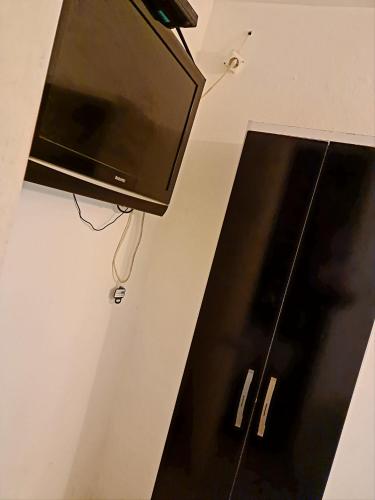 TV a/nebo společenská místnost v ubytování Montevideo Port Hostel