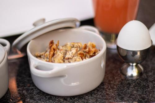 Mad på bed and breakfast-stedet eller i nærheden