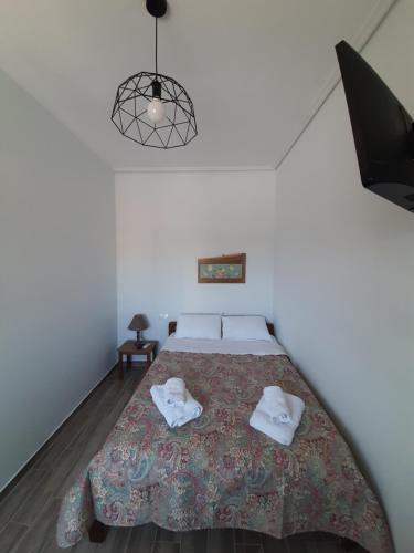 Una cama o camas en una habitación de Central Mark Loft