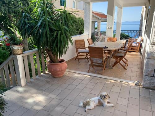 Balkoni atau teres di Villa BOSE