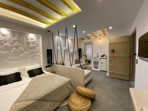 Dapur atau dapur kecil di Ampelos Casart