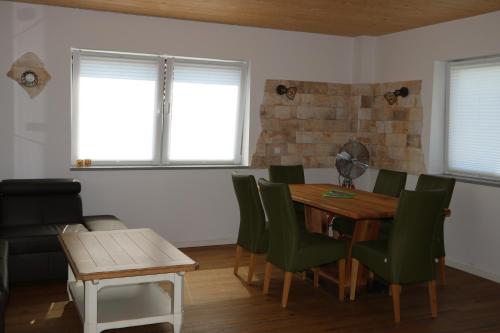Χώρος καθιστικού στο Ferienwohnung Bittner