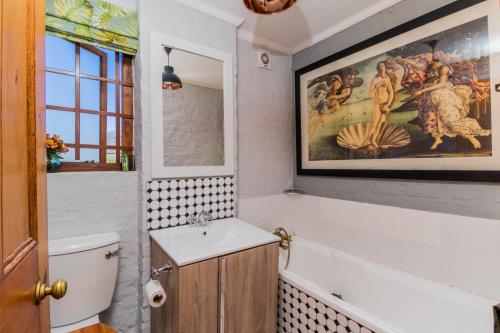 Ένα μπάνιο στο Protea Room Franschhoek Central