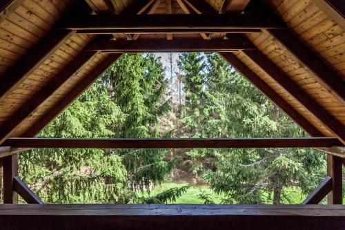 Un paisaje natural cerca of the country house