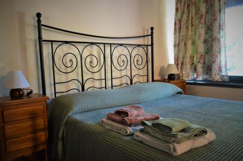 
A bed or beds in a room at Agriturismo Selvapiana
