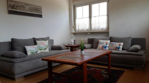 Posezení v ubytování Ferienwohnung Giovanni Studio