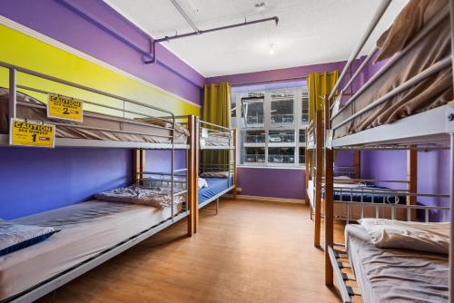 Postel nebo postele na pokoji v ubytování Frienz Backpacker