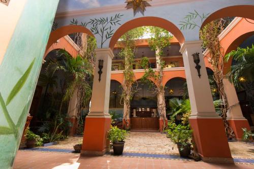 Photo de la galerie de l'établissement Hotel Boutique Casa San Angel, à Mérida