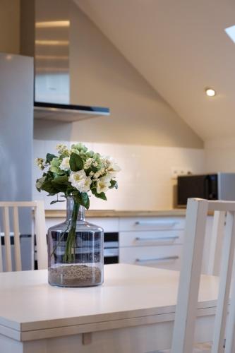 Dapur atau dapur kecil di Gite - L'Oursonnière de Bleau