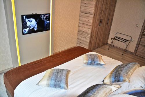 Katil atau katil-katil dalam bilik di 61 Park Hotel