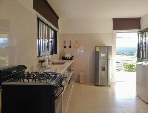 Köök või kööginurk majutusasutuses Campos de Bethel - Casa campestre