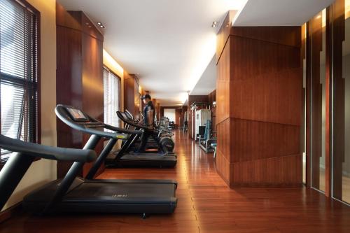 Fitness centrum a/nebo fitness zařízení v ubytování Hotel Nikko Xiamen
