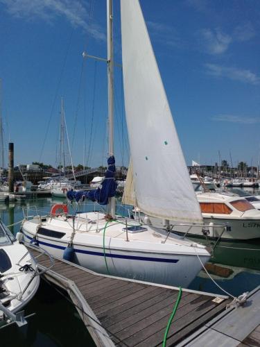 Jolie petit voilier a La Rochelle