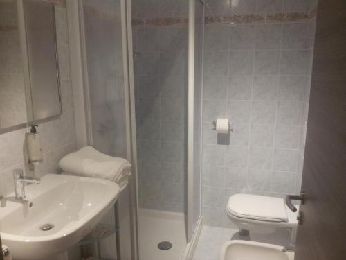 Koupelna v ubytování B&B Le tre chiavi