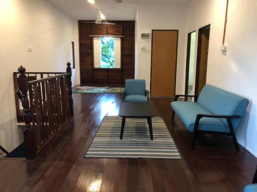 Χώρος καθιστικού στο MyHomeStay, Taiping