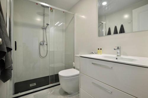 Koupelna v ubytování Estupendo apartamento el la mejor ubicación