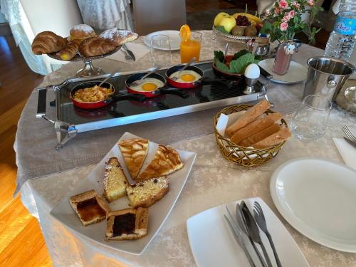 Ontbijt beschikbaar voor gasten van BB Villa Magda