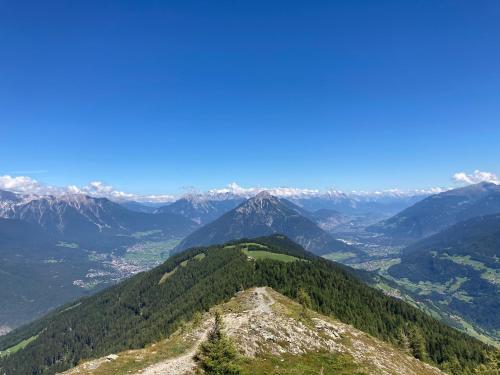a view from the top of a mountain at Das Haus Kunz in Imsterberg