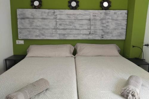 Postel nebo postele na pokoji v ubytování Apartamento Centro Encarnación 1º D