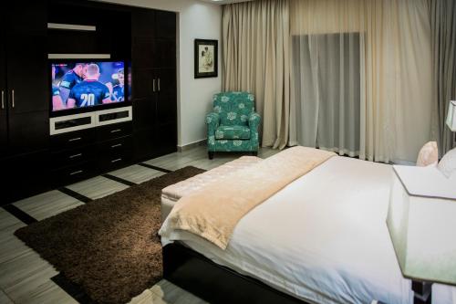 Twangale Resort & Spaにあるベッド