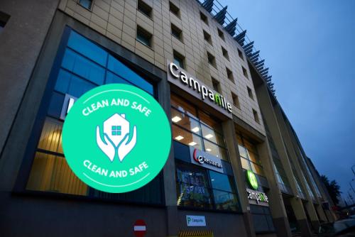 Certifikát, hodnocení, plakát nebo jiný dokument vystavený v ubytování Campanile Hotel Szczecin
