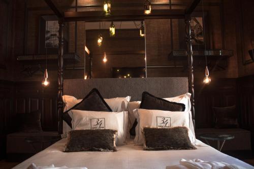 Кровать или кровати в номере 34 GuestHouse