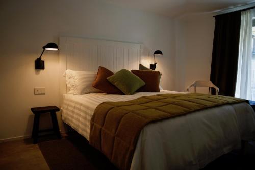Säng eller sängar i ett rum på Seta Hotel