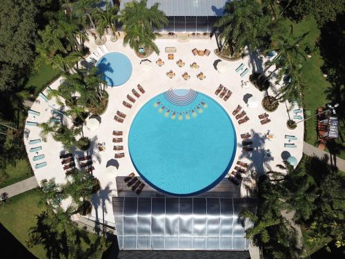 Uma vista aérea de Vivaz Cataratas Hotel Resort