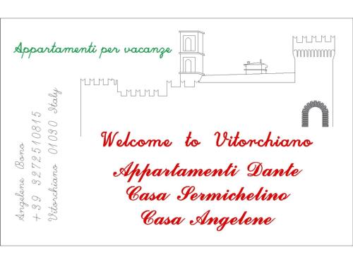 an invitation to aventricularricular danishaccompaniment at Appartamenti Dante in Vitorchiano