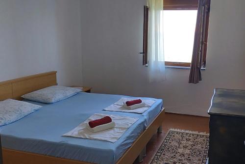 Ένα ή περισσότερα κρεβάτια σε δωμάτιο στο Apartmani Ana