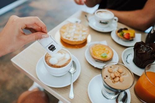 Jídlo v bed and breakfast nebo okolí