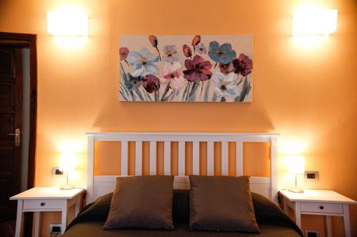 A seating area at Ca' Valentina